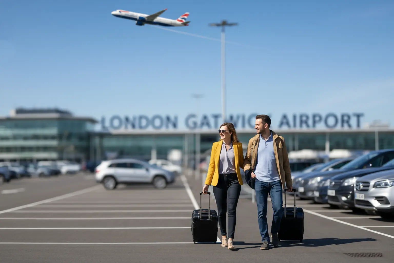 Gatwick Airport Parking Background - Compare Gatwick long stay parking and short stay parking