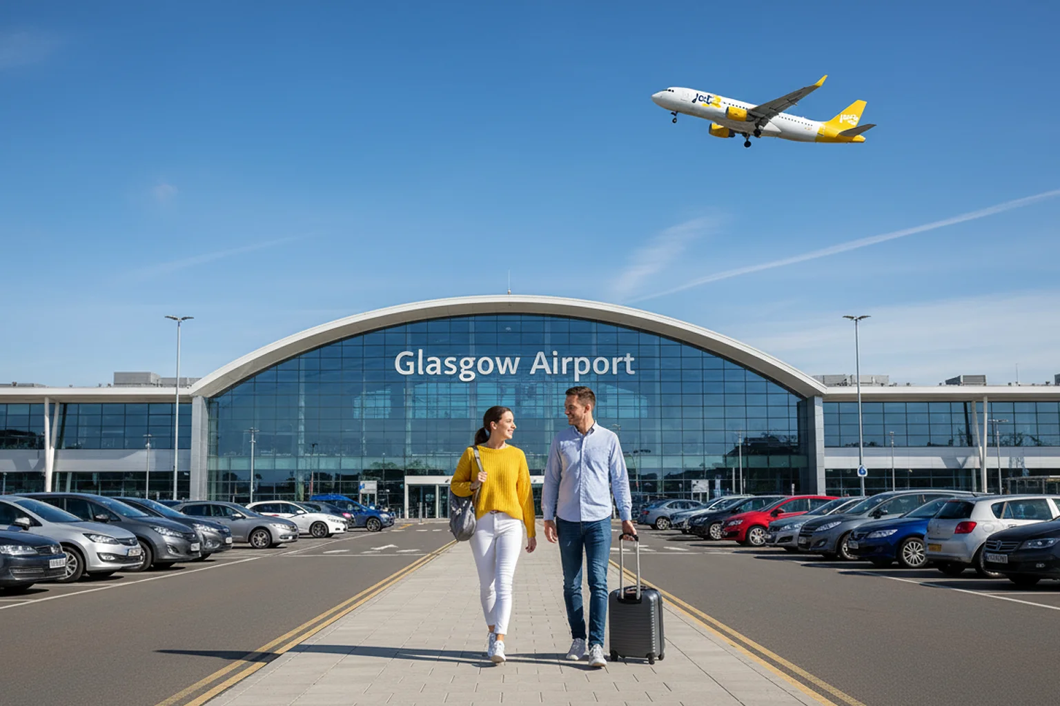 Glasgow Airport Parking Background - Compare Glasgow long stay parking and short stay parking